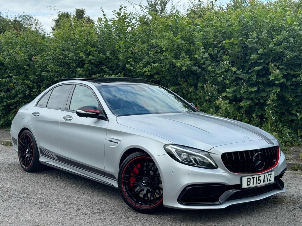 Mercedes-Benz C Class 4.0 C63 V8 Biturbo Amg S Edition 1 Spds Mct Euro 6 Silver