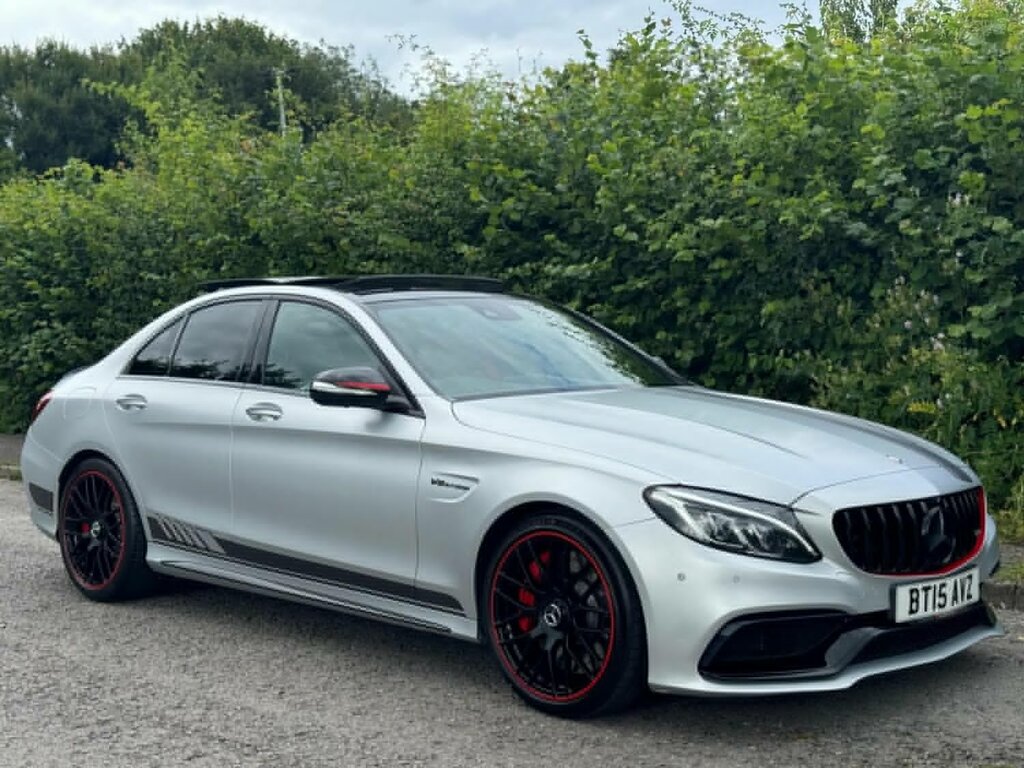 Mercedes-Benz C Class 4.0 C63 V8 Biturbo Amg S Edition 1 Spds Mct Euro 6 BT15AVZ Silver #4