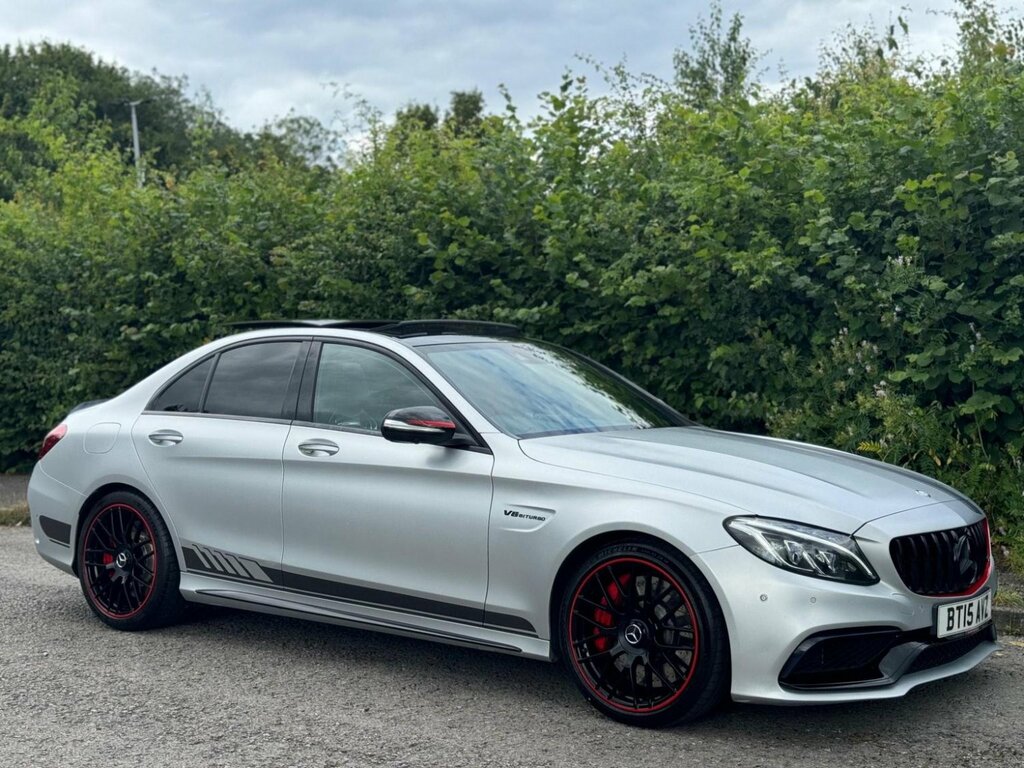 Mercedes-Benz C Class 4.0 C63 V8 Biturbo Amg S Edition 1 Spds Mct Euro 6 BT15AVZ Silver #5