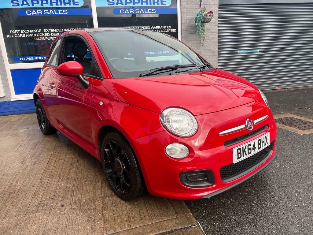 Fiat 500 1.2 S Euro 6 S S BK64BHX Red