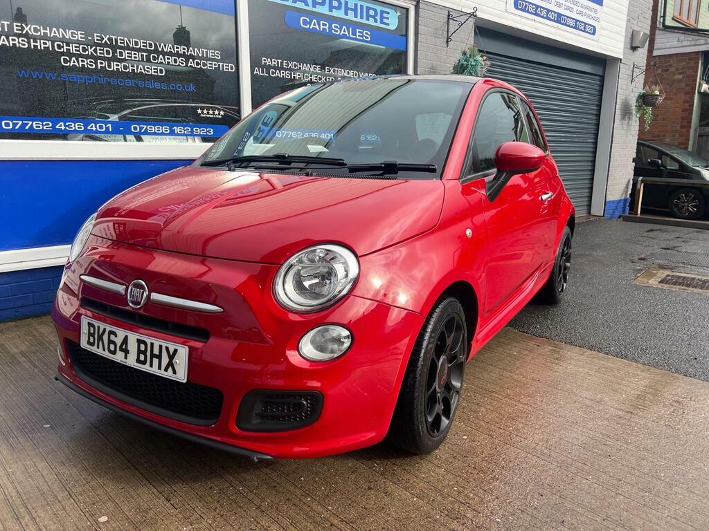 Fiat 500 1.2 S Euro 6 S S BK64BHX Red #4