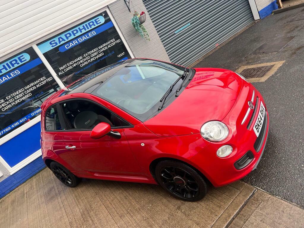 Fiat 500 1.2 S Euro 6 S S BK64BHX Red #3