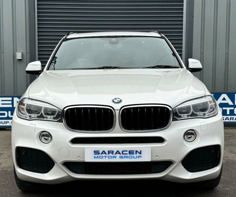 BMW X5 Xdrive 30D M Sport 4Wd LD67EDJ White #2