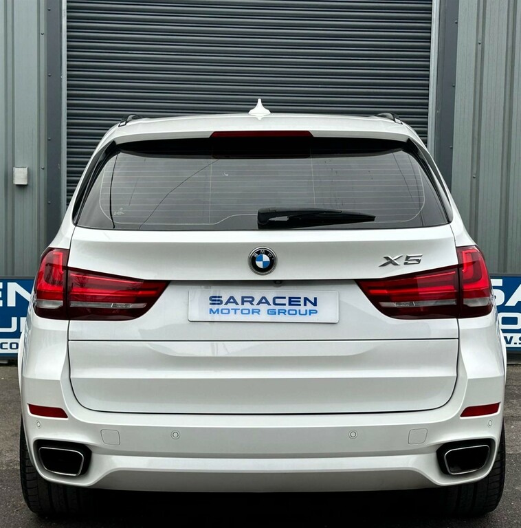BMW X5 Xdrive 30D M Sport 4Wd LD67EDJ White #6