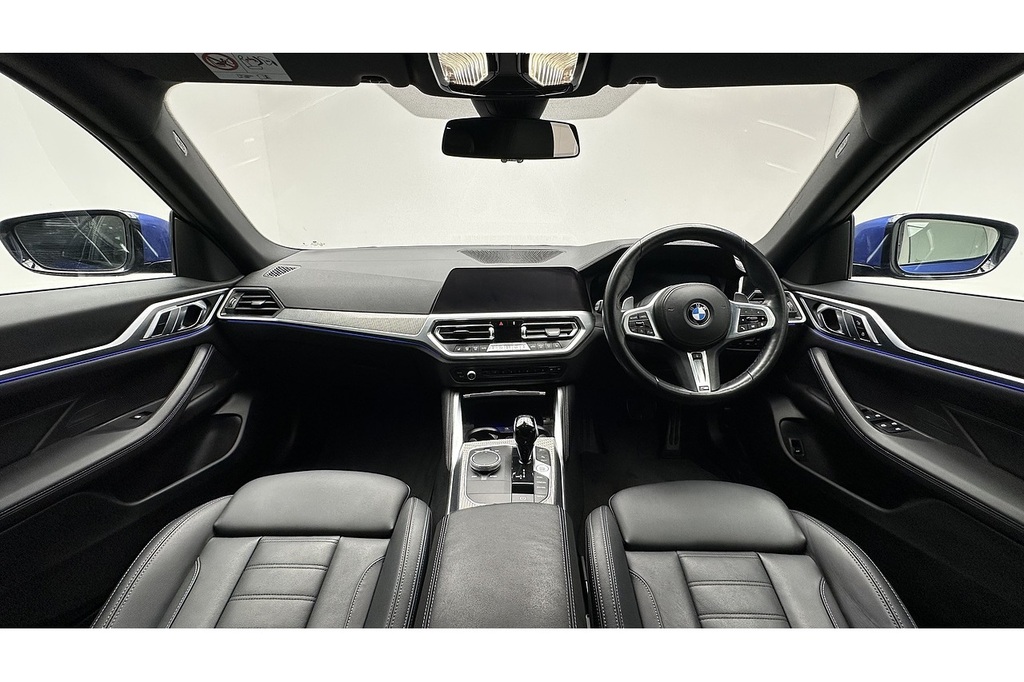BMW 4 Series Gran Coupe 420I M Sport EK23YLX Blue #2