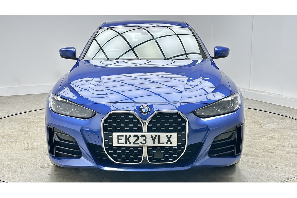 BMW 4 Series Gran Coupe 420I M Sport EK23YLX Blue #3