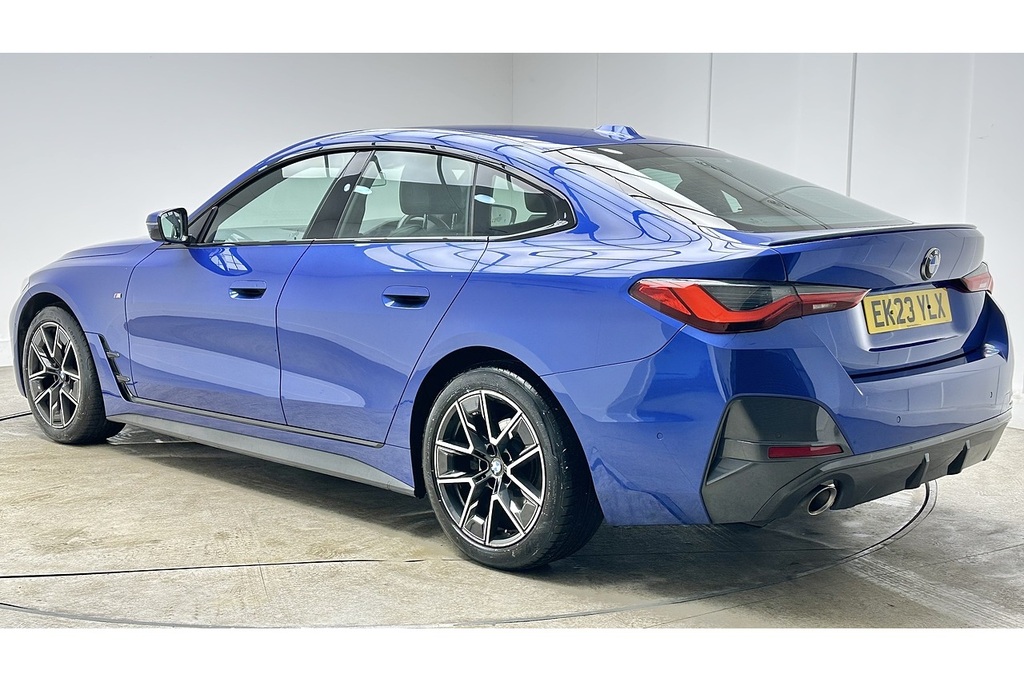 BMW 4 Series Gran Coupe 420I M Sport EK23YLX Blue #5