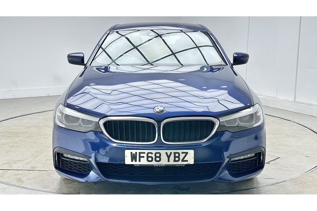BMW 5 Series 520I M Sport WF68YBZ Blue #3