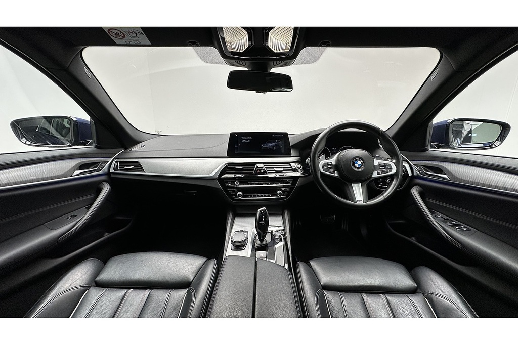 BMW 5 Series 520I M Sport WF68YBZ Blue #2