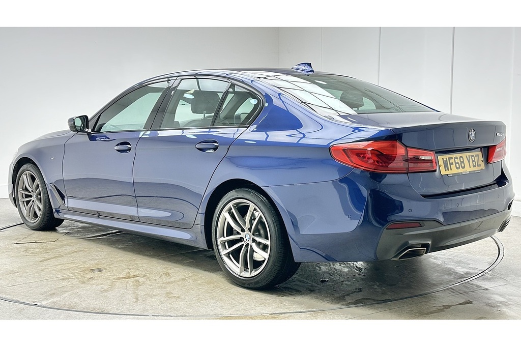 BMW 5 Series 520I M Sport WF68YBZ Blue #5