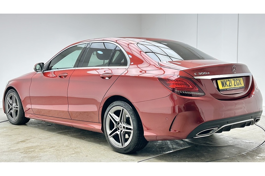 Mercedes-Benz C Class C300d Amg Line Edition WK21ZGX Red #5