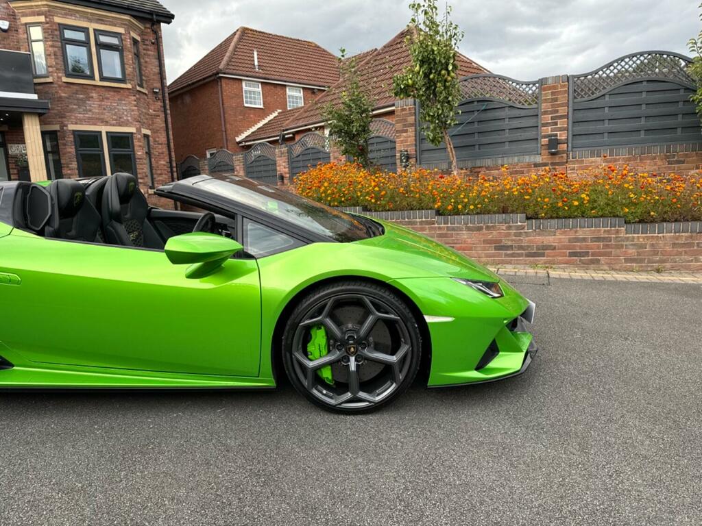 Lamborghini Huracan Convertible 5.2 V10 Lp 640-4 Evo 201969 Green #3