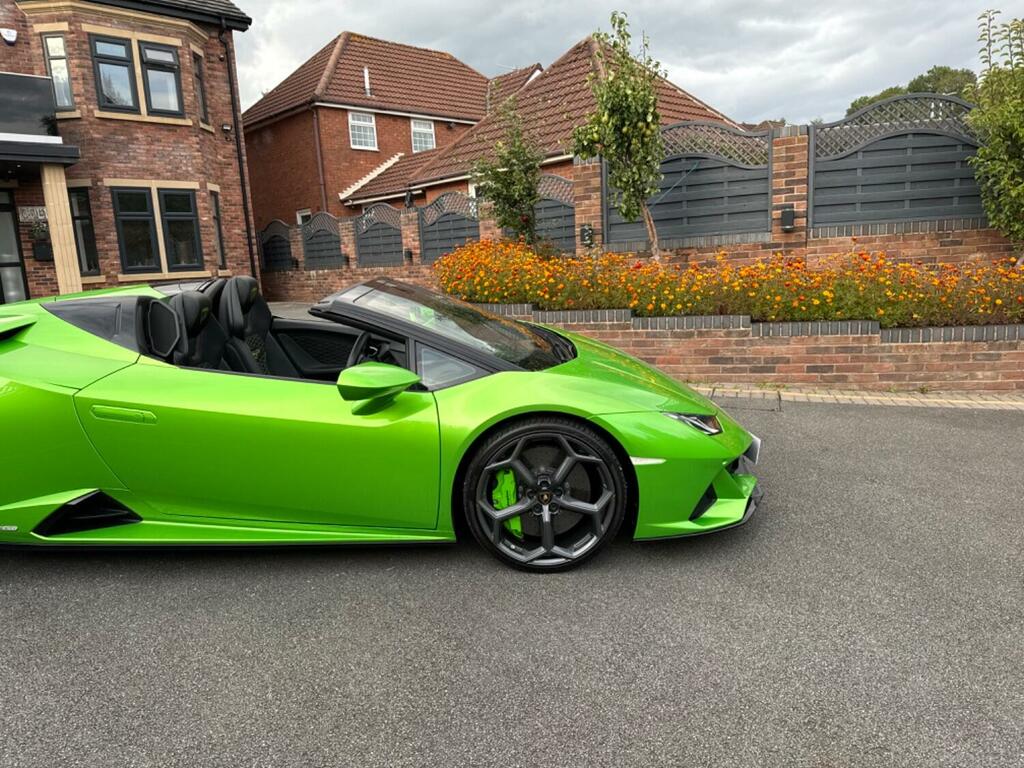 Lamborghini Huracan Convertible 5.2 V10 Lp 640-4 Evo 201969 Green #4