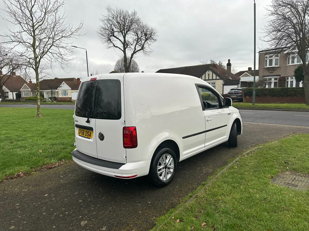 Volkswagen Caddy Panel Van 2.0 Tdi C20 Bluemotion Tech Highline Swb GF68OSA White #4