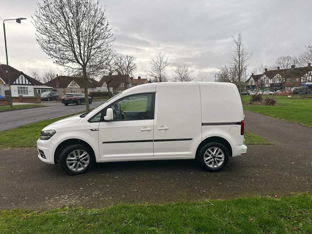 Volkswagen Caddy Panel Van 2.0 Tdi C20 Bluemotion Tech Highline Swb GF68OSA White #6