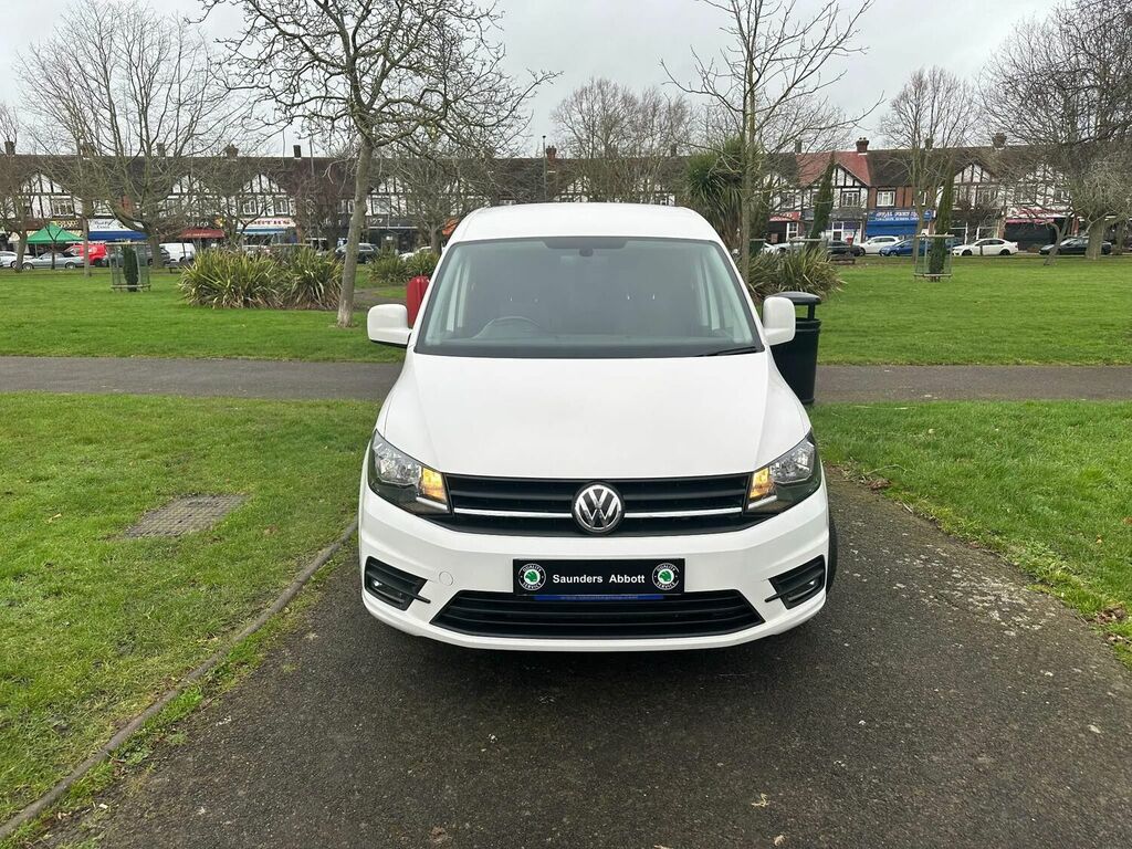 Volkswagen Caddy Panel Van 2.0 Tdi C20 Bluemotion Tech Highline Swb GF68OSA White #2