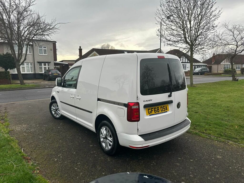 Volkswagen Caddy Panel Van 2.0 Tdi C20 Bluemotion Tech Highline Swb GF68OSA White #5