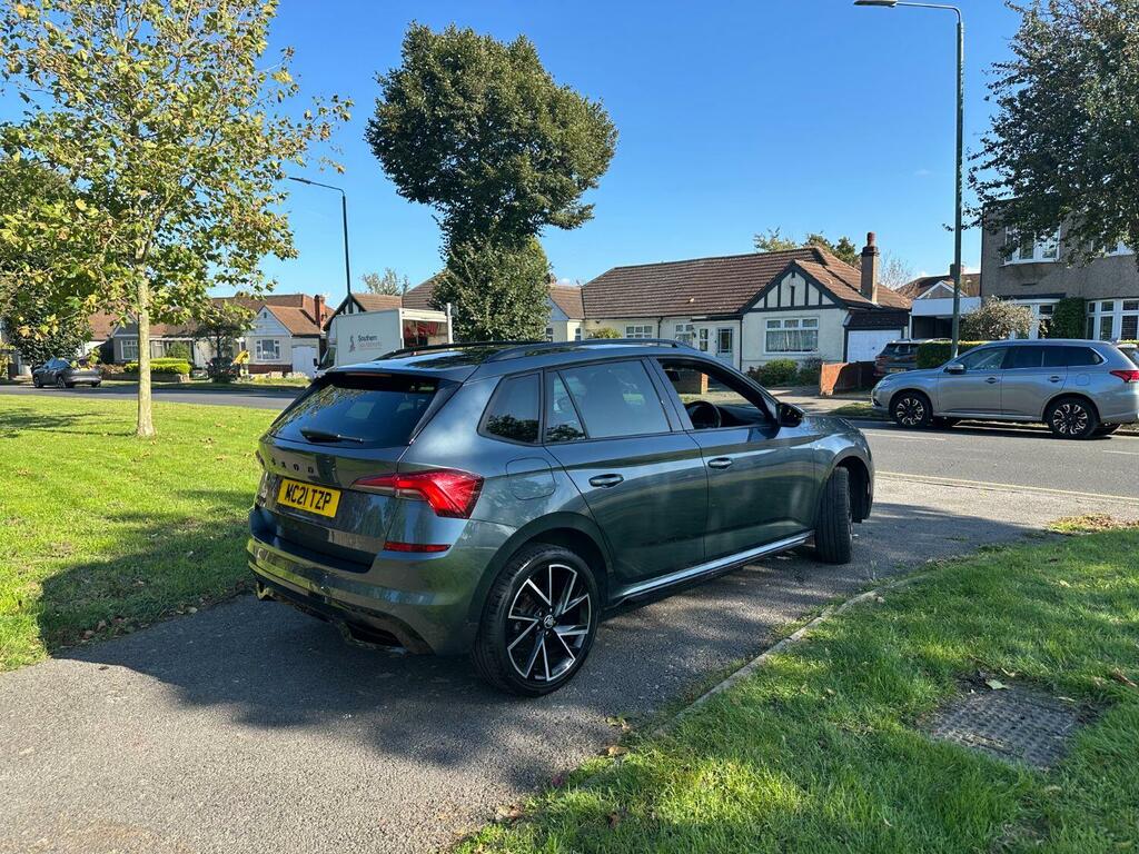 Skoda Kamiq Suv 1.5 Tsi Act Monte Carlo Suv Dsg Eur MC21TZP Grey #4