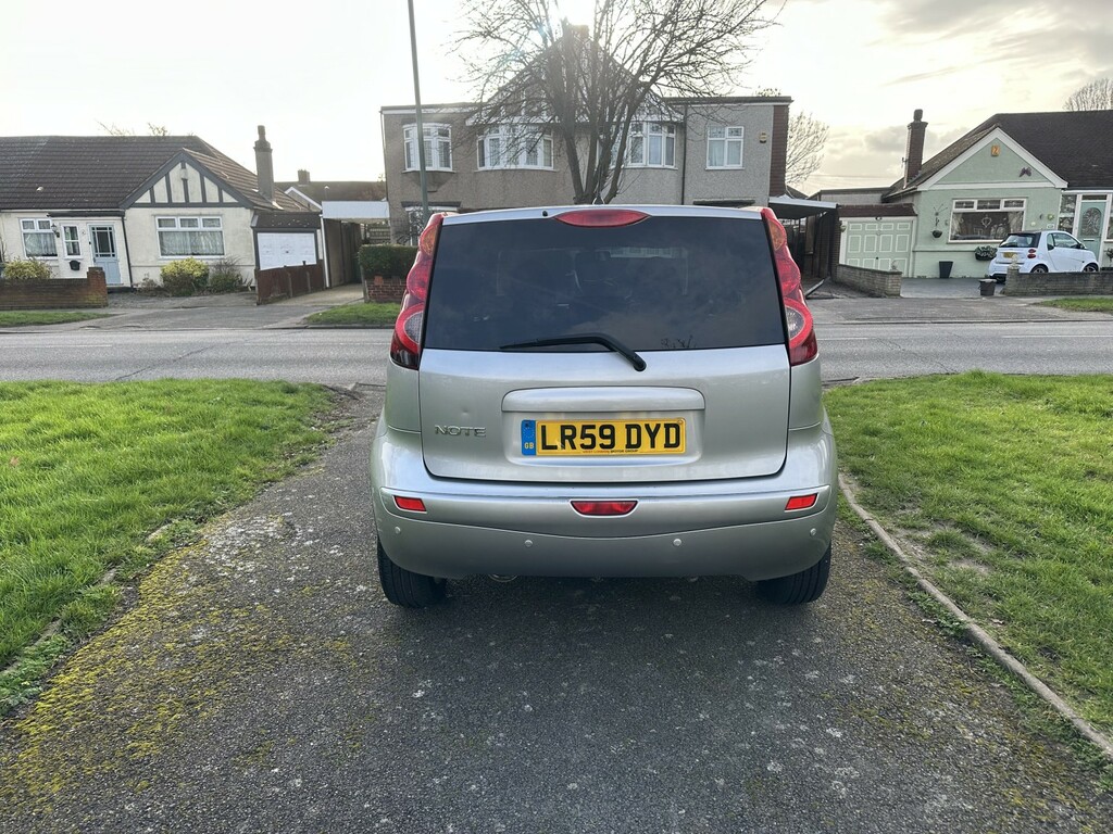 Nissan Note Hatchback 1.6 16V N-tec 200959 LR59DYD Silver #5