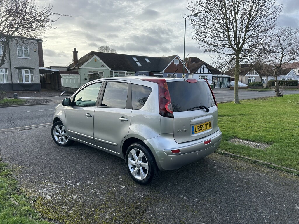 Nissan Note Hatchback 1.6 16V N-tec 200959 LR59DYD Silver #6