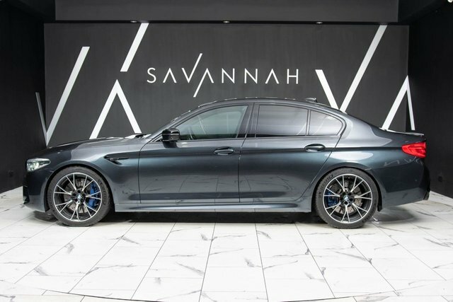 BMW M5 2019 4.4I V8 Competition Saloon Steptro HX69OWA Grey #5