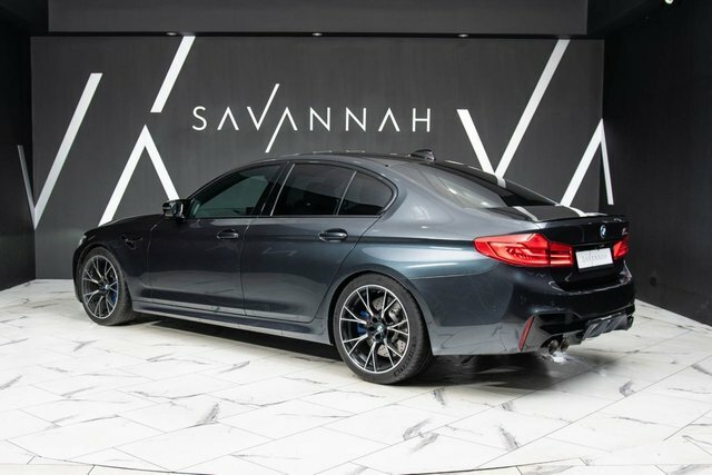 BMW M5 2019 4.4I V8 Competition Saloon Steptro HX69OWA Grey #6