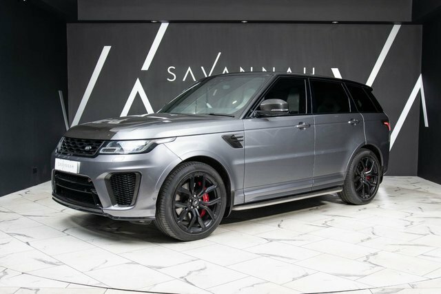 Land Rover Range Rover Sport 2021 5.0 P575 V8 Svr Carbon Edition Suv GF21SDO Black #4