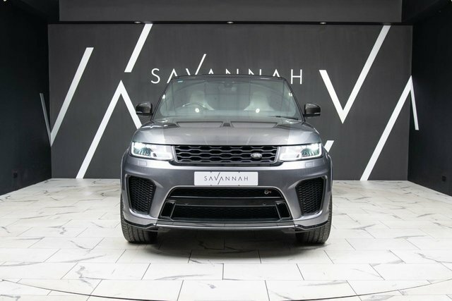 Land Rover Range Rover Sport 2021 5.0 P575 V8 Svr Carbon Edition Suv GF21SDO Black #3