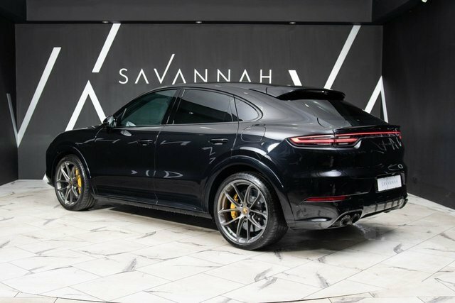 Porsche Cayenne 2020 4.0 V8 E-hybrid 14.1Kwh Turbo S Coupe Pet LX20NPF Black #6
