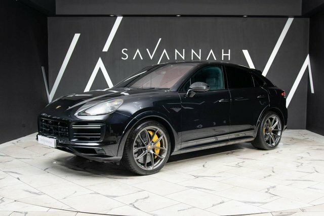 Porsche Cayenne 2020 4.0 V8 E-hybrid 14.1Kwh Turbo S Coupe Pet LX20NPF Black #4