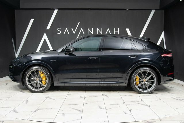 Porsche Cayenne 2020 4.0 V8 E-hybrid 14.1Kwh Turbo S Coupe Pet LX20NPF Black #5
