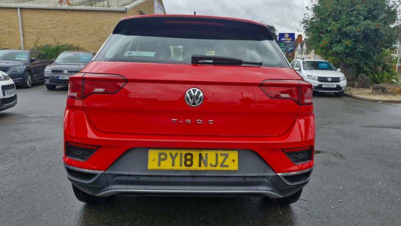 Volkswagen T-Roc 1.5 Tsi Evo Se - 2018 18 PY18NJZ Red #5