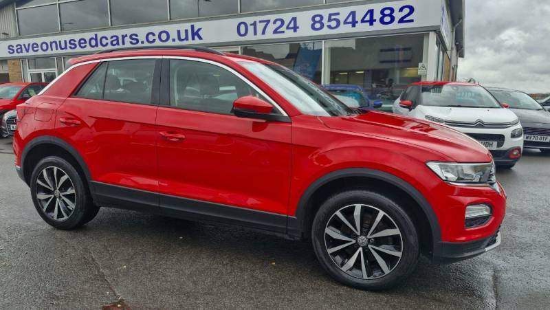 Volkswagen T-Roc 1.5 Tsi Evo Se - 2018 18 Red