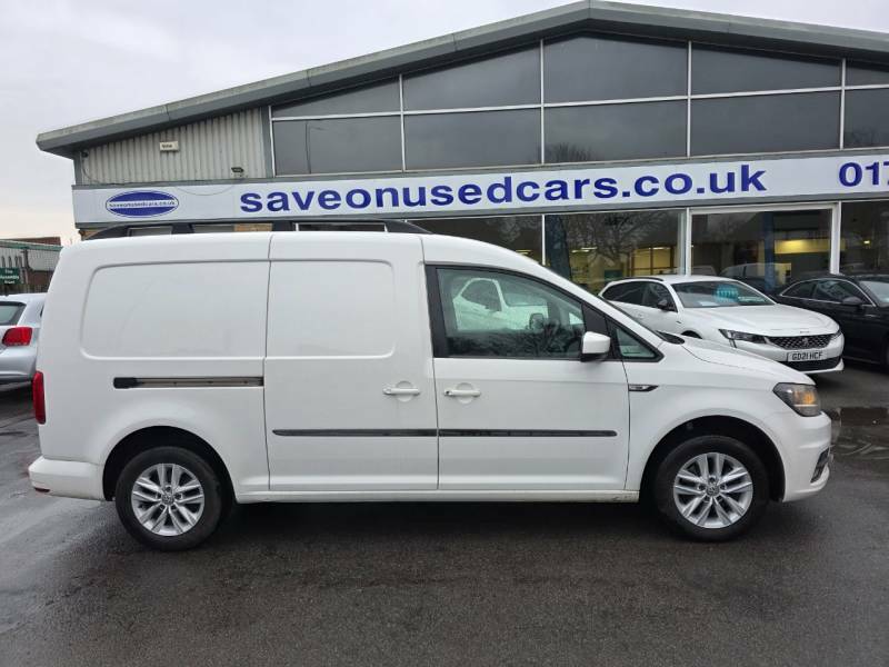 Volkswagen Caddy Maxi 2.0 Tdi Bluemotion Tech 102Ps Highline Nav Van - 2 DE69FGG White #2