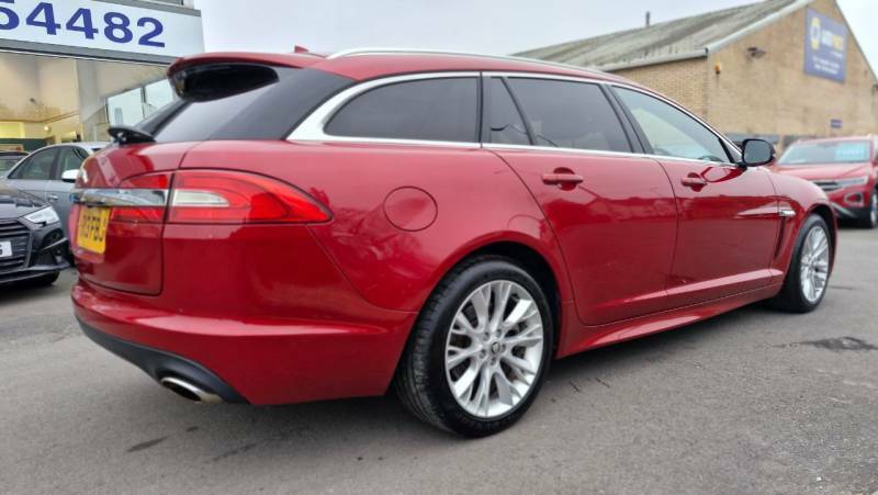 Jaguar XF 2.2D 200 Sport - 2013 13 YR13FBJ Red #6
