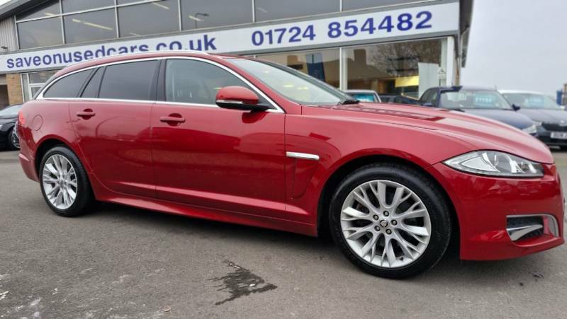 Jaguar XF 2.2D 200 Sport - 2013 13 YR13FBJ Red #2