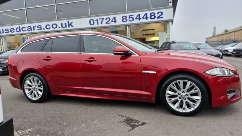 Jaguar XF 2.2D 200 Sport - 2013 13 YR13FBJ Red #3