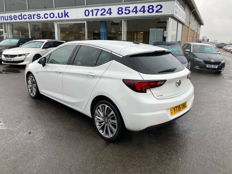 Vauxhall Astra 1.4T 16V 150 Griffin - 2019 19 YT19XWU White #2