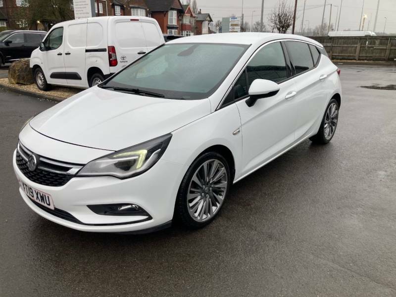 Vauxhall Astra 1.4T 16V 150 Griffin - 2019 19 YT19XWU White #3