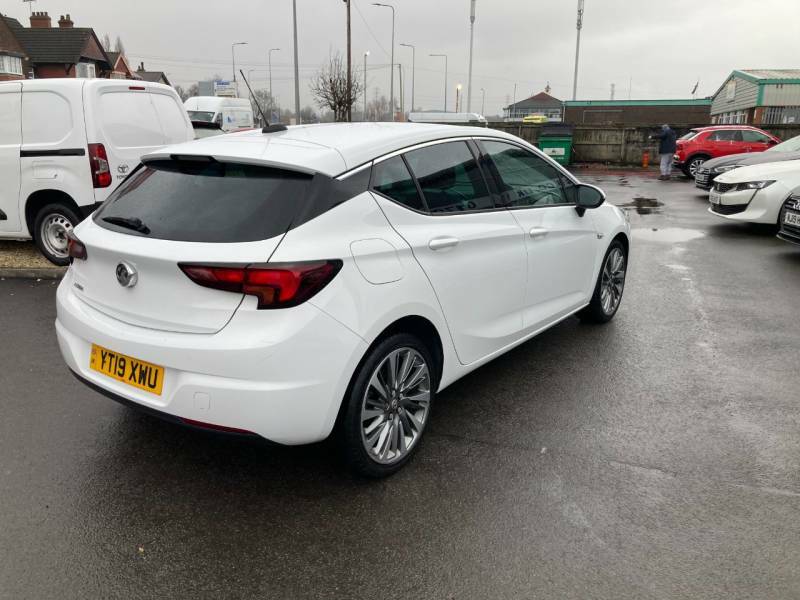 Vauxhall Astra 1.4T 16V 150 Griffin - 2019 19 YT19XWU White #6