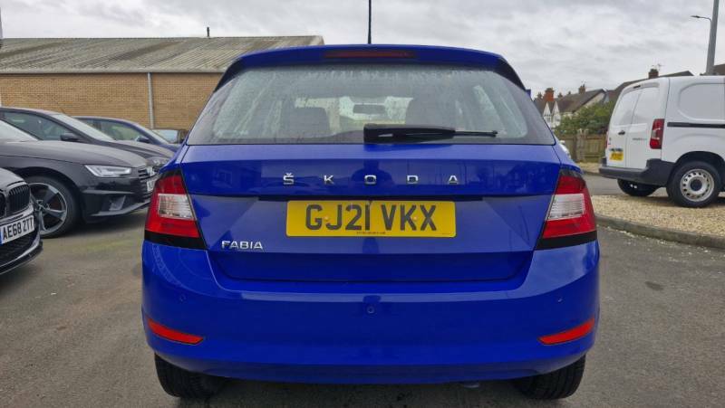 Skoda Fabia 1.0 Mpi Se - 2021 21 GJ21VKX Blue #5