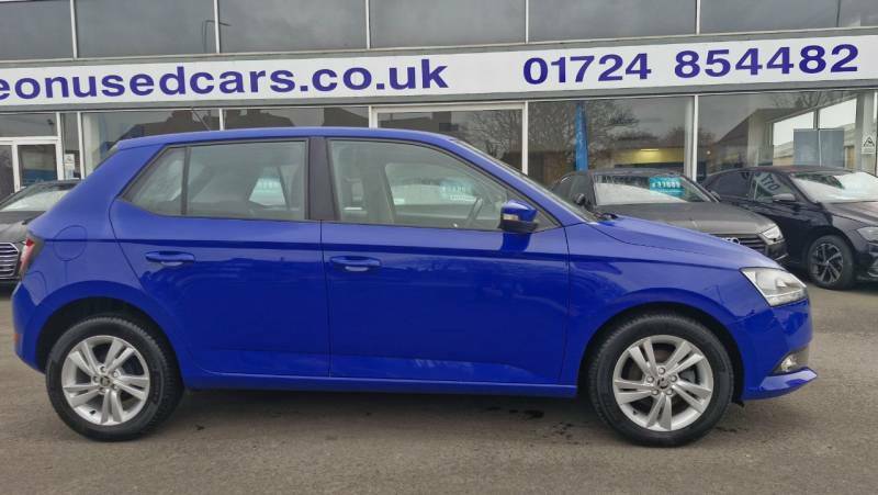 Skoda Fabia 1.0 Mpi Se - 2021 21 GJ21VKX Blue #2
