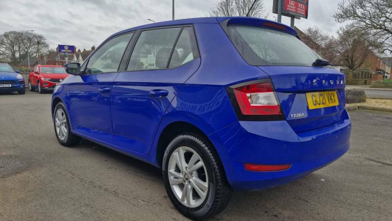 Skoda Fabia 1.0 Mpi Se - 2021 21 GJ21VKX Blue #6