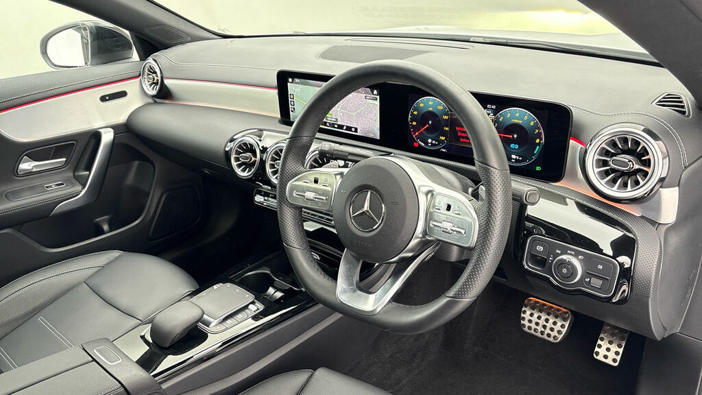 Mercedes-Benz CLA Class 1.3 Cla250e 15.6Kwh Amg Line Night Edition Premiu White #5