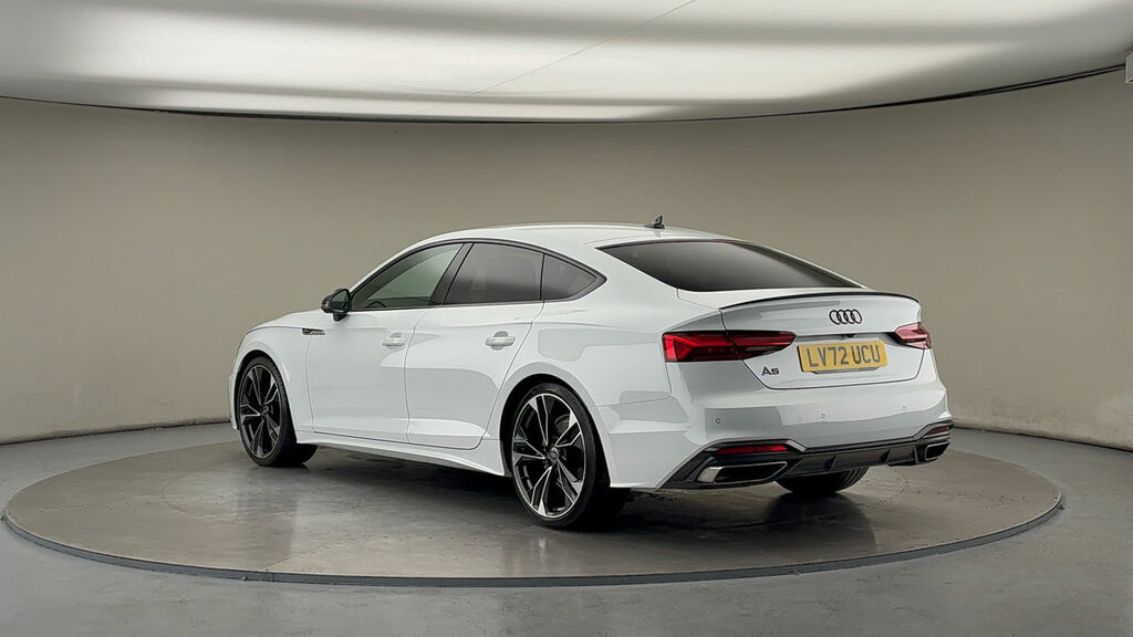 Audi A5 2.0 Tfsi 35 Black Edition Sportback S T White #2