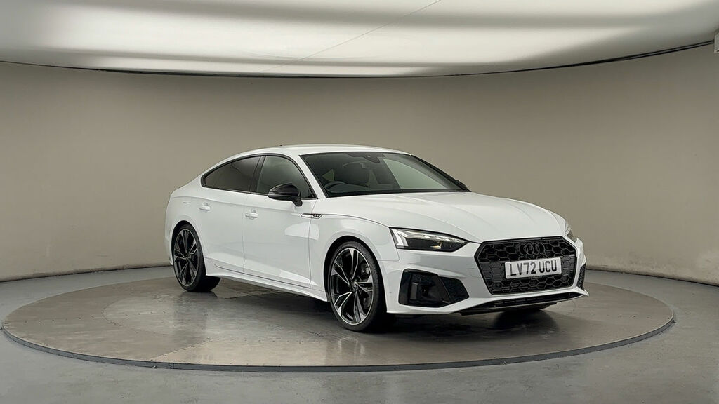 Audi A5 2.0 Tfsi 35 Black Edition Sportback S T White