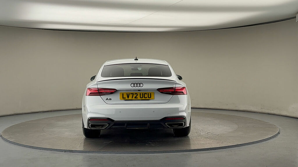 Audi A5 2.0 Tfsi 35 Black Edition Sportback S T White #4