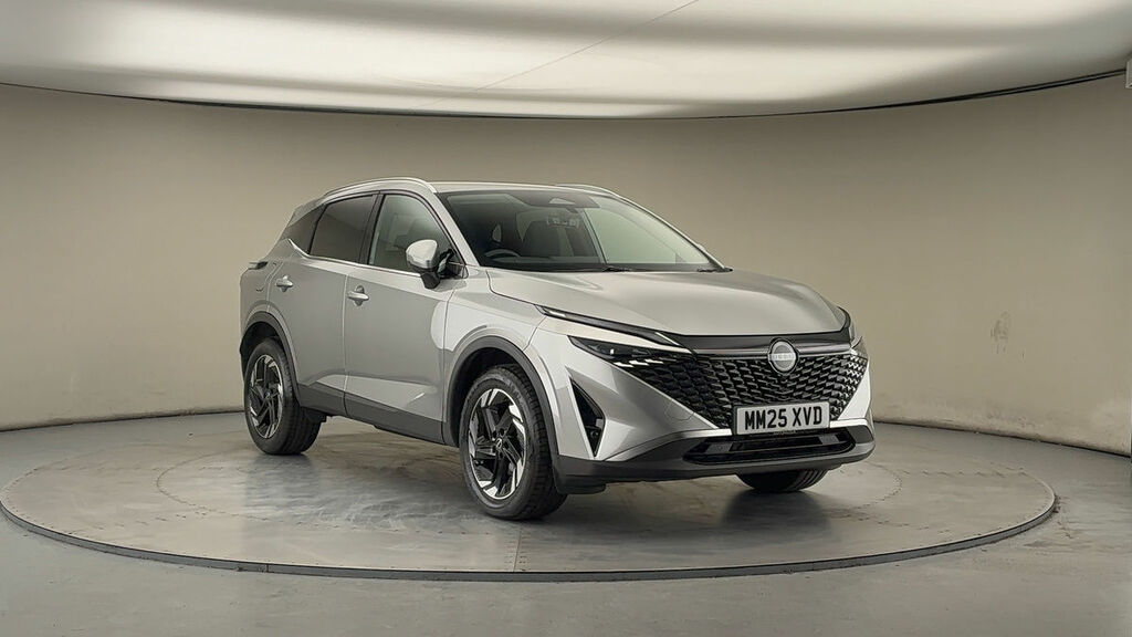 Nissan Qashqai 1.3 Dig-t Mhev N-connecta Suv Hybrid Ma Silver