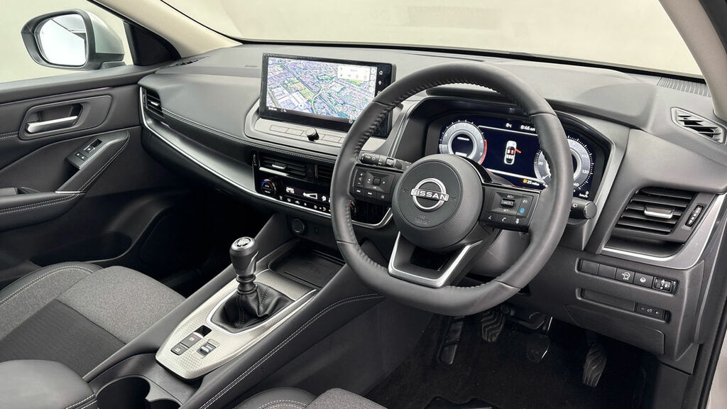 Nissan Qashqai 1.3 Dig-t Mhev N-connecta Suv Hybrid Ma MM25XVD Silver #5