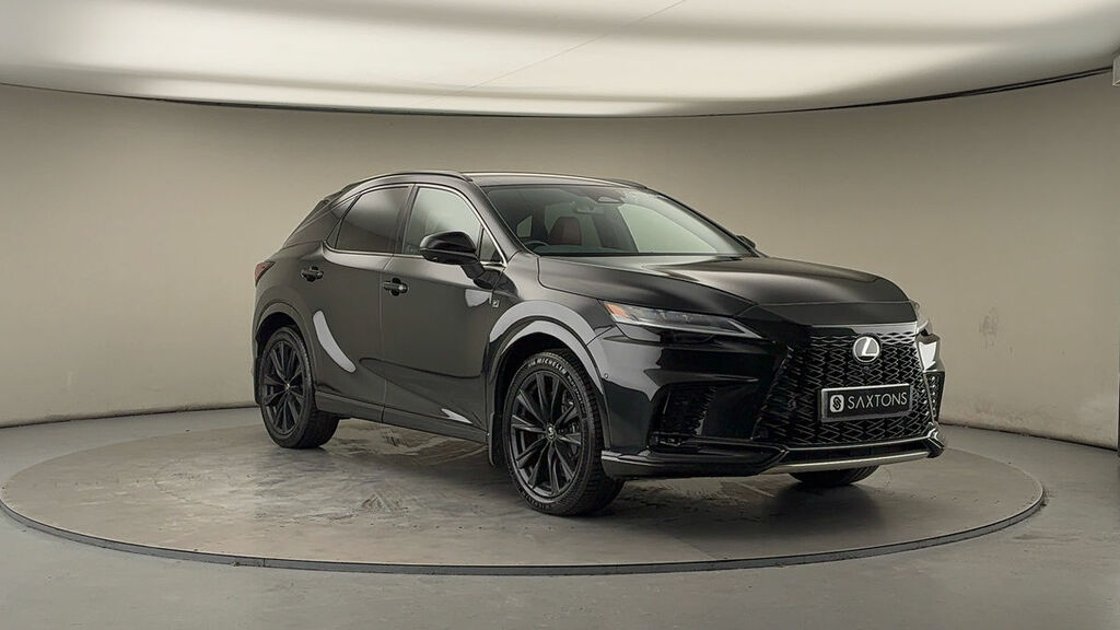 Lexus RX 2.4 500H Turbo F Sport Suv Hybrid Black